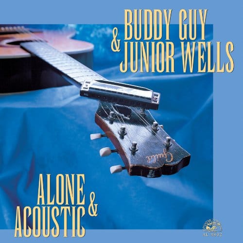 capa Buddy Guy & Junior Wells - Alone & Acoustic - Imagem 1