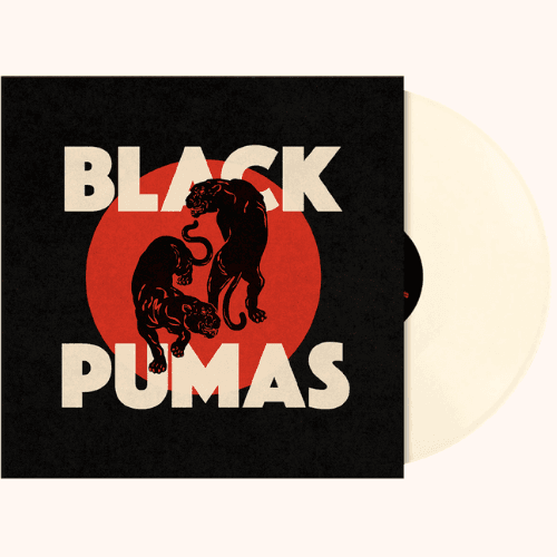 Untitled design (2) Black Pumas - Black Pumas (Cream Vinyl) - Imagem 1