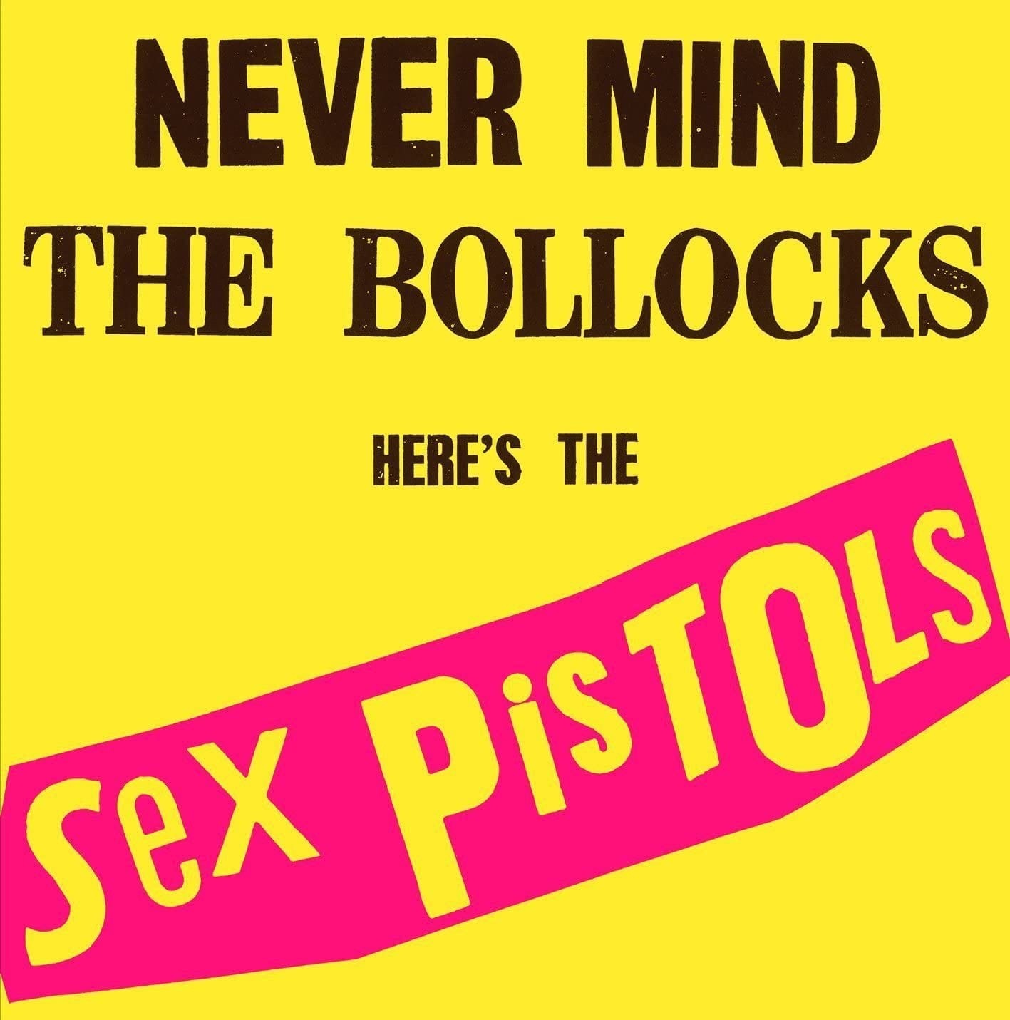 capa Sex Pistols - Never Mind The Bollocks - Imagem 1