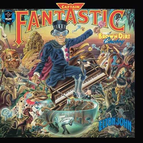 capa Elton John - Captain Fantastic - Imagem 1