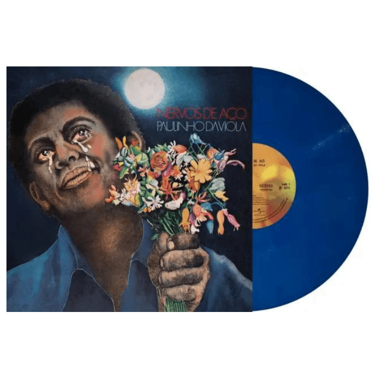 capa+disco Paulinho da Viola - Nervos de Aço (Disco Azul) - Imagem 1
