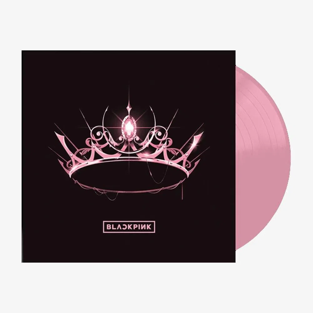 capa+disco Blackpink - The Album (Pink Vinyl) - Imagem 1