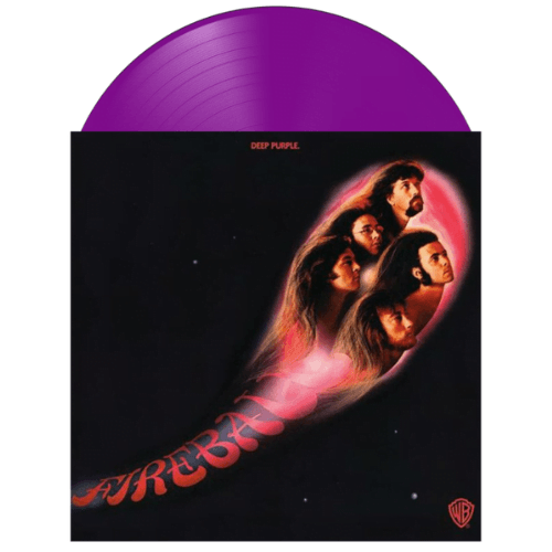 capa Deep Purple - Fireball (Purple Vinyl) - Imagem 1