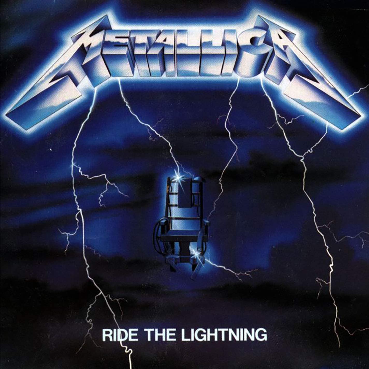 capa Metallica - Ride The Lightning - Imagem 1
