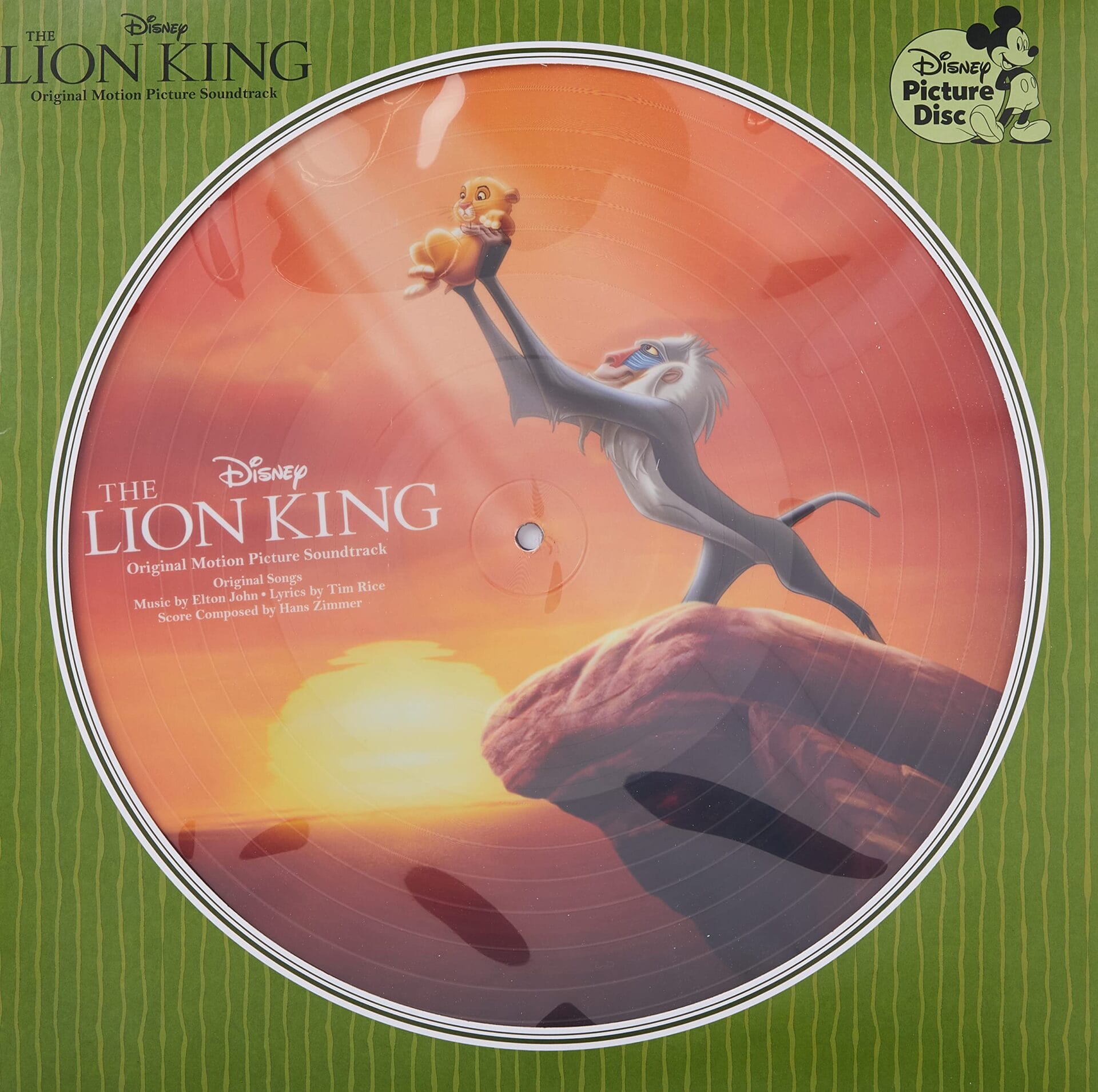frente The Lion King - O Rei Leão (Picture Vinyl) - Imagem 1