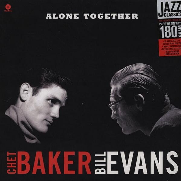 capa Chet Baker, Bill Evans - Alone Together - Imagem 1