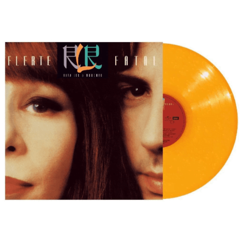 capa+disco Rita Lee - Flerte Fatal (Vinil laranja) - Imagem 1