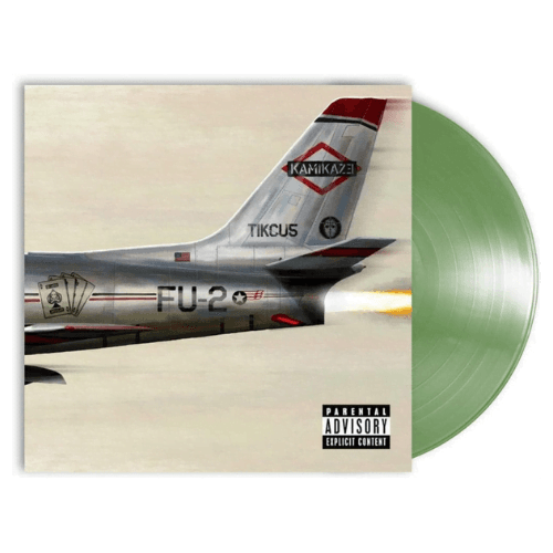 capa+disco Eminem - Kamikaze (Green Vinyl) - Imagem 1