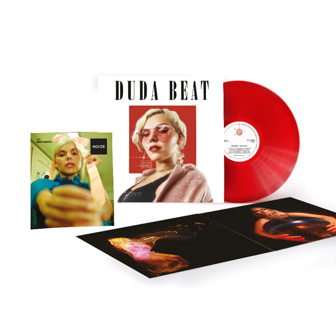 capa Duda Beat - Sinto Muito (Disco Vermelho - Noize) - Imagem 1