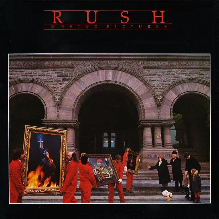 capa Rush - Moving Pictures - Imagem 1