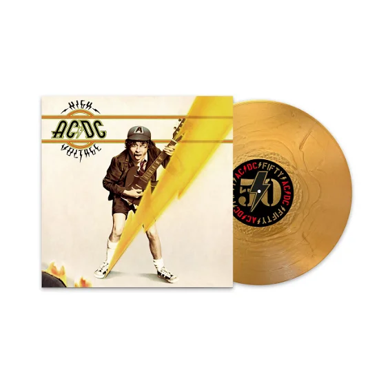 High Voltage AC/DC - High Voltage (Gold Metallic) - Imagem 1