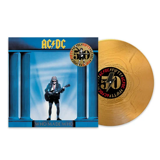 Who Made Who AC/DC - Who Made Who (Gold Metallic) - Imagem 1