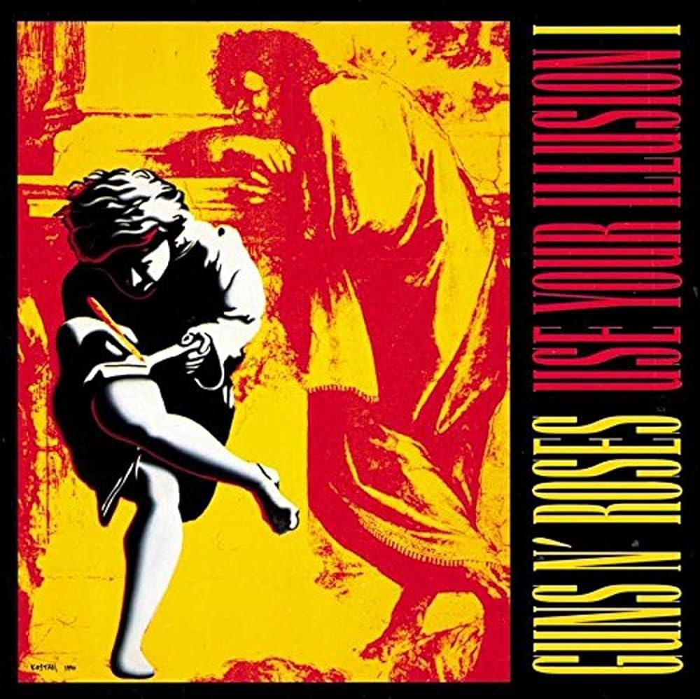 capa Guns N' Roses - Use Your Illusion I - Imagem 1