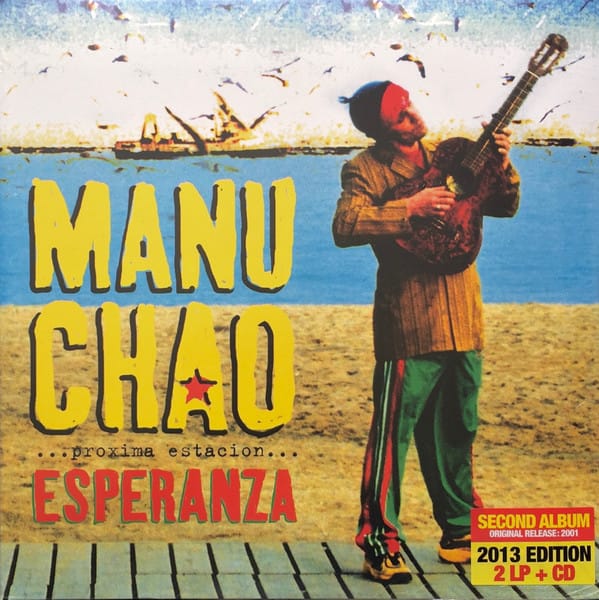 capa Manu Chao - ... Proxima Estacion... Esperanza (2LP's + CD) - Imagem 1