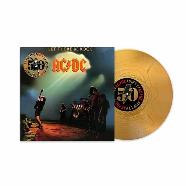 let there be rock AC/DC - Let There Be Rock (Gold Metallic) - Imagem 1