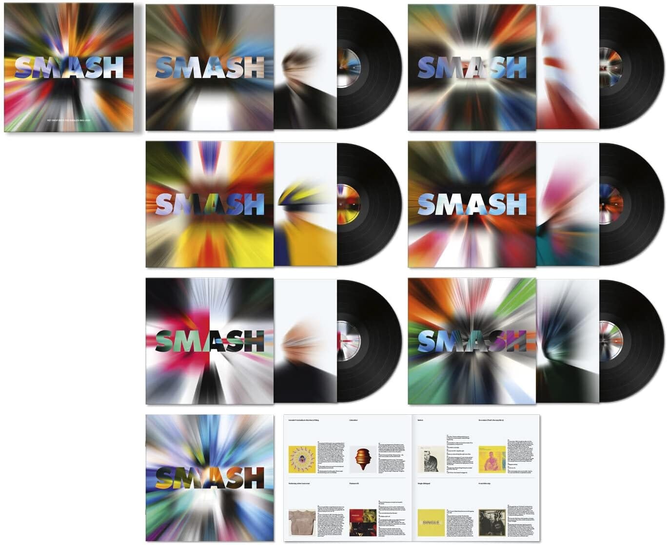 Kit Pet Shop Boys - Smash - The Singles 1985-2020 (6 LP's) - Imagem 1