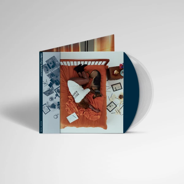 capa + disco Liniker - Indigo Borboleta Anil (Disco Transparente) - Imagem 1