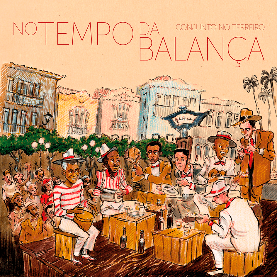 capa Conjunto No Terreiro - No Tempo da Balança - Imagem 1