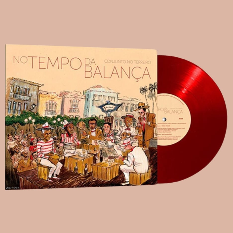 vermelho Conjunto No Terreiro - No Tempo da Balança (Disco Vermelho) - Imagem 1