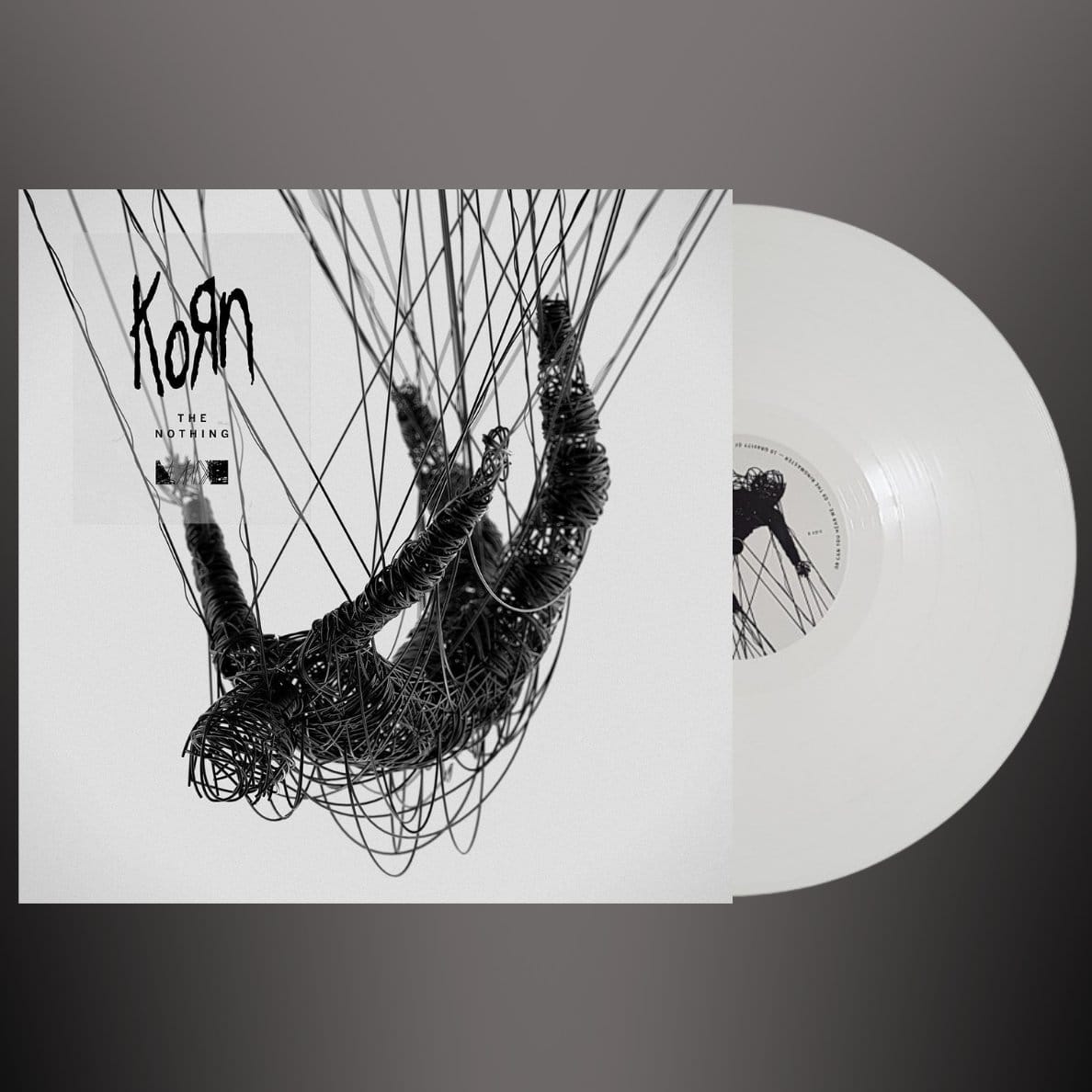 CAPA+DISCO Korn - The Nothing (White Vinyl) - Imagem 1