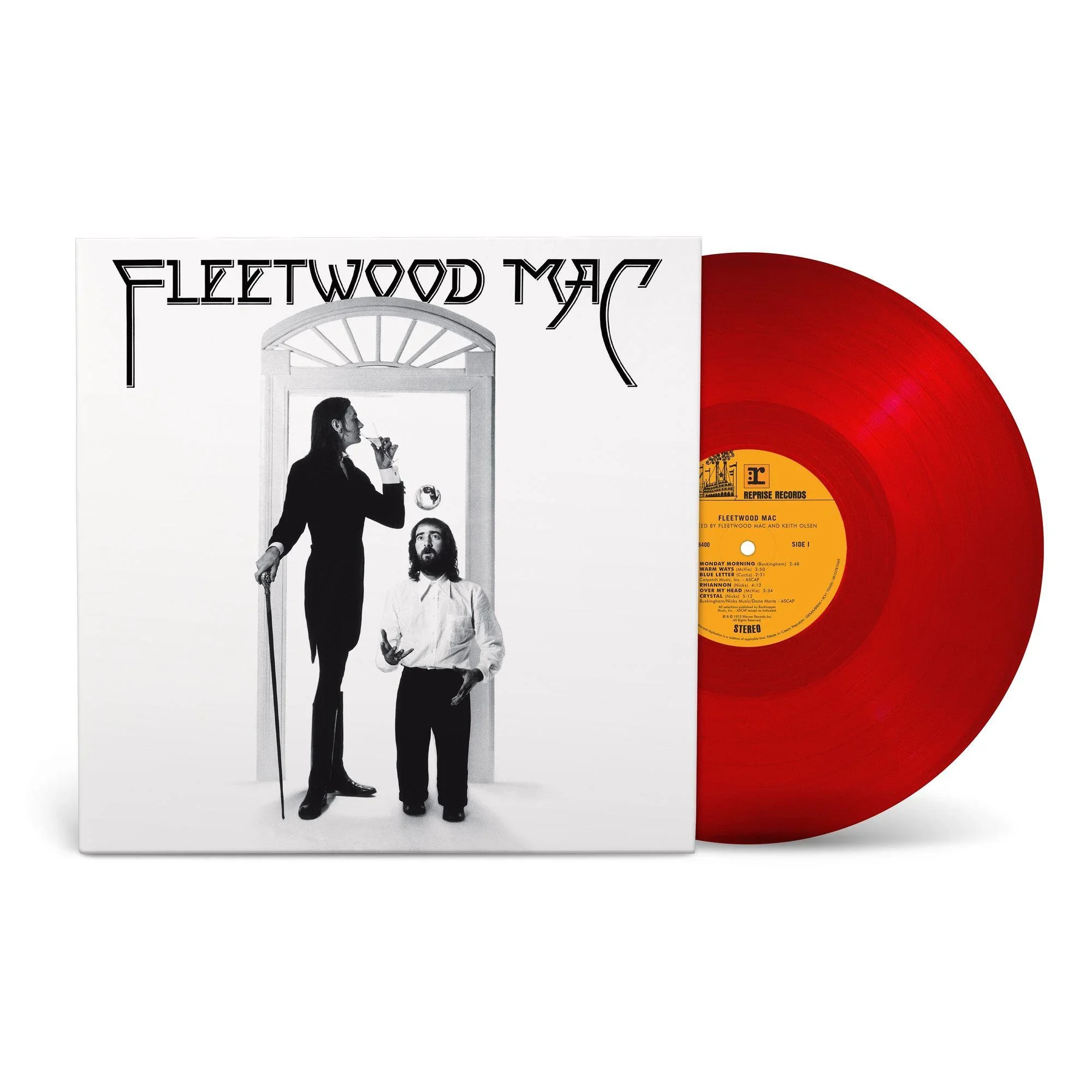 capa+disco Fleetwood Mac - Fleetwood Mac (On Ruby Vinyl) - Imagem 1