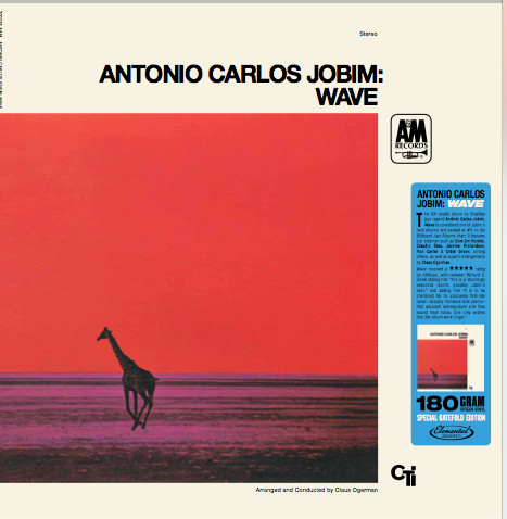 capa Tom Jobim - Wave (Ponta amassada) - Imagem 1