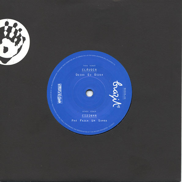 Capa Claudia e Cizinha - Deixa Eu Dizer / Pra Fazer Um Samba (7’’) - Imagem 1
