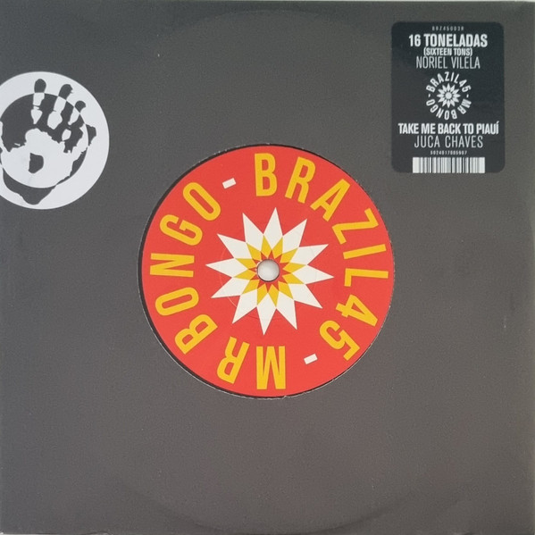 Capa Noriel Vilela e Juca Chaves – 16 Toneladas / Take Me Back To Piauí (7'') - Imagem 1