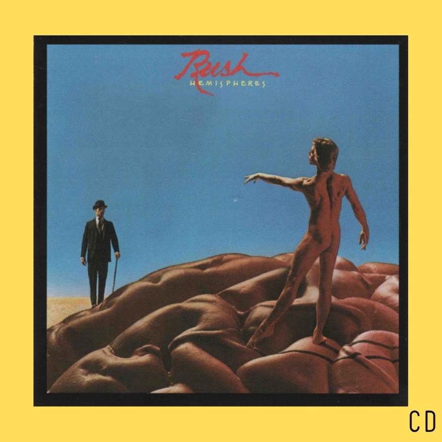 Capa Rush - Hemispheres (CD) - Imagem 1