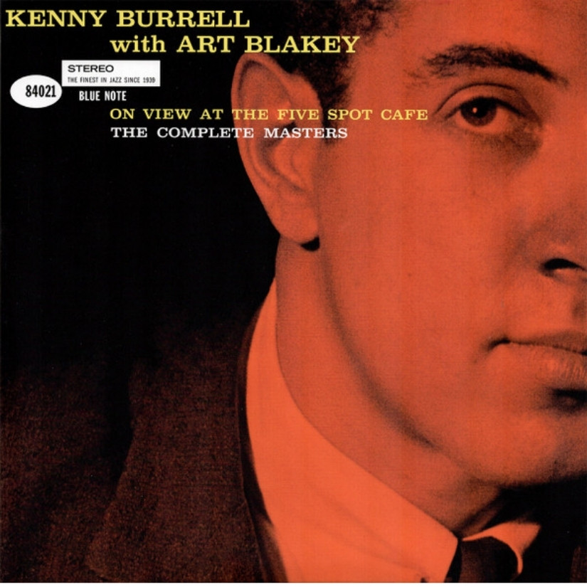 Capa Kenny Burrell With Art Blakey - On View At The Five Spot Cafe - The Complete Masters (LP Triplo) - Imagem 1