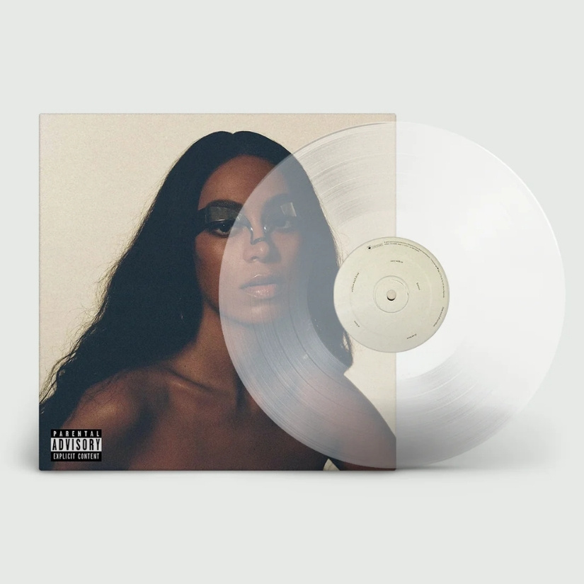 Capa e Disco Solange – When I Get Home (Clear Vinyl) - Imagem 1