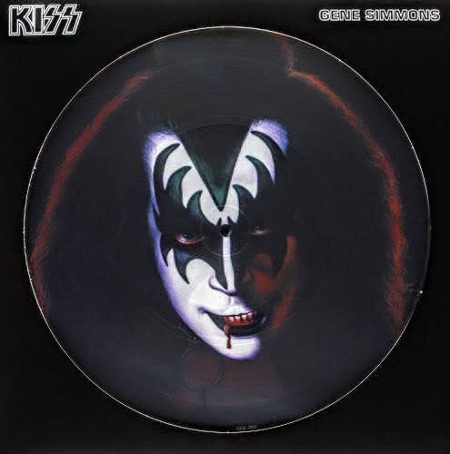capa Kiss – Gene Simmons (Picture Vinyl) - Imagem 1