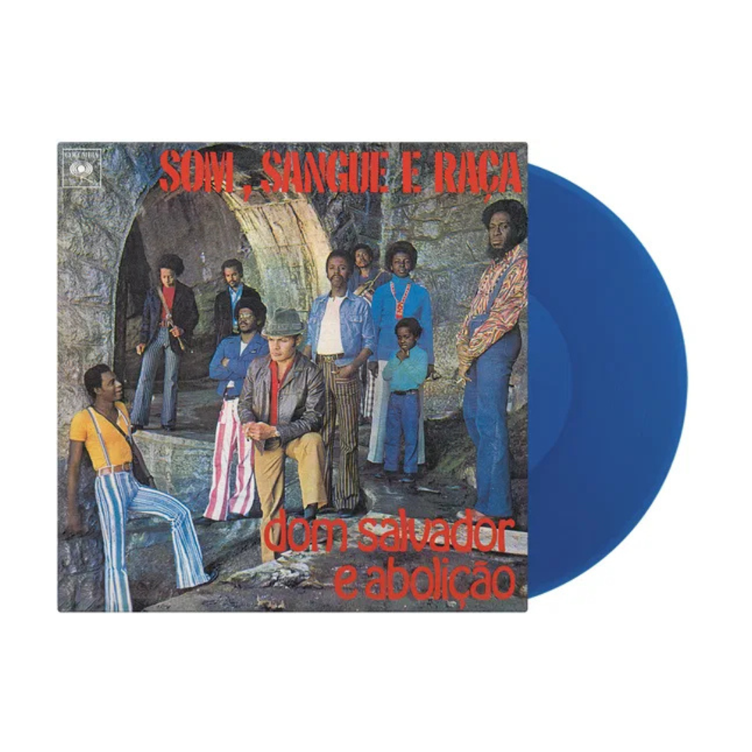 Design sem nome (19) Dom Salvador e Abolição - Som, Sangue e Raça (Azul Translúcido) - Imagem 1