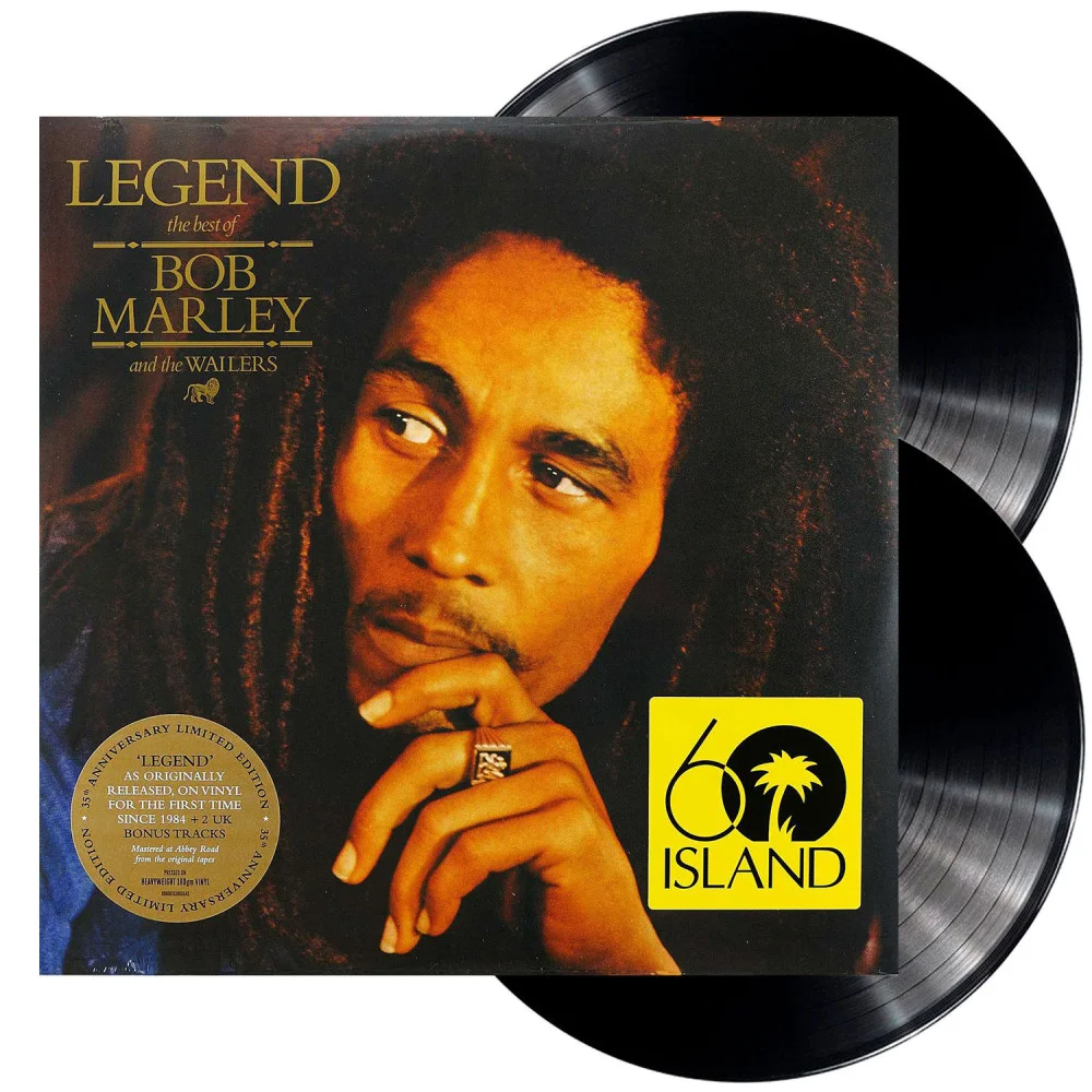 capa + discos Bob Marley - Legend: The Best Of Bob Marley and The Wailers (35th Anniversary) - Imagem 1